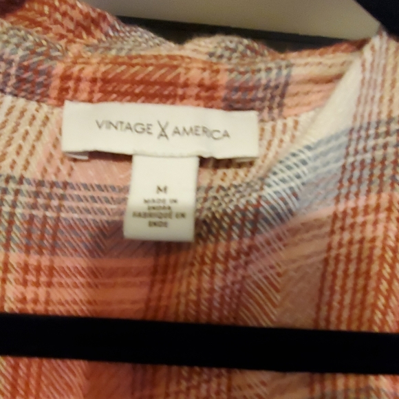 PLAID TOP - Picture 2 of 2